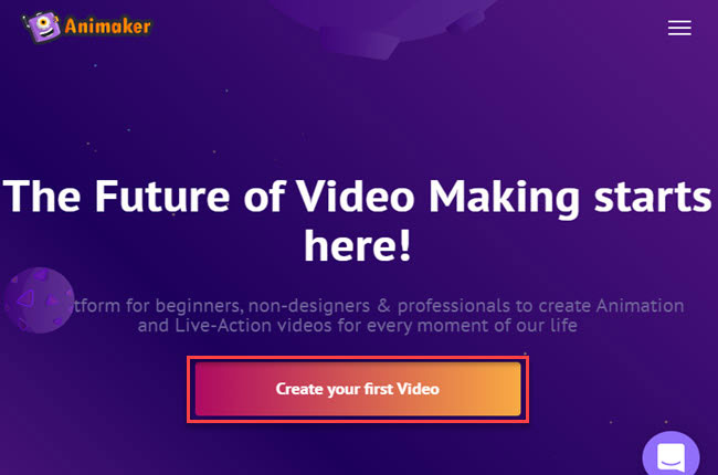 lower third generator named animaker