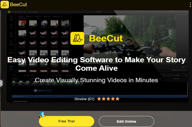 simple video maker named beecut