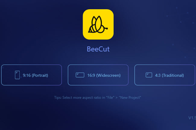 beecut select aspect ratios