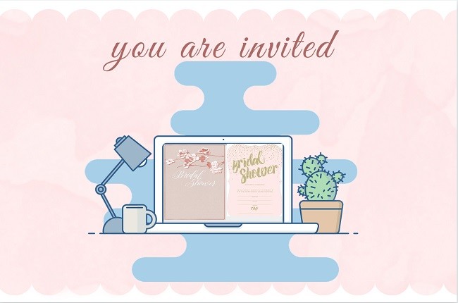 Make bridal shower invitations