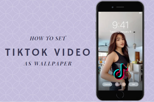 how to make a tiktok wallpaper