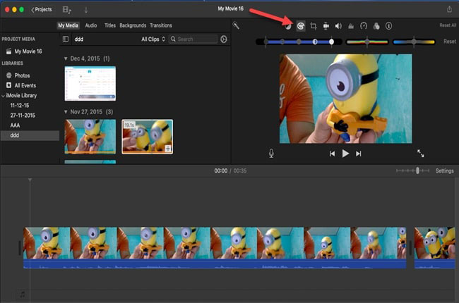 video quality enhancer named imovie