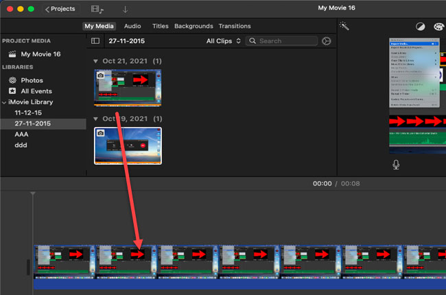 how to make a 4k video with imovie