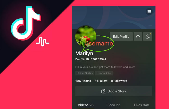 change Tik Tok username