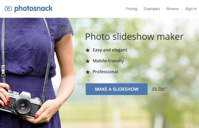 free online slideshow maker