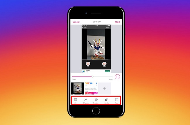 how to make an instagram gif