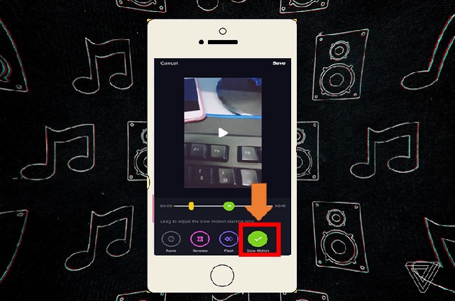 How to make slow motion in TikTok