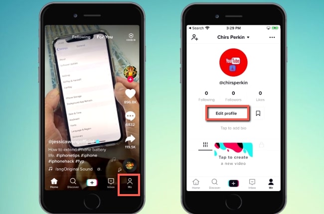 how to change profile picture on tiktok