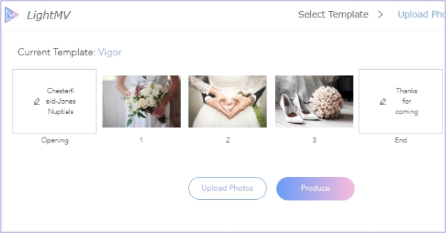 free wedding slideshow maker