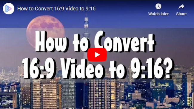 convert 16:9 to 9:16